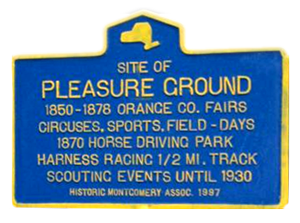 Pleasure Ground Park Sign